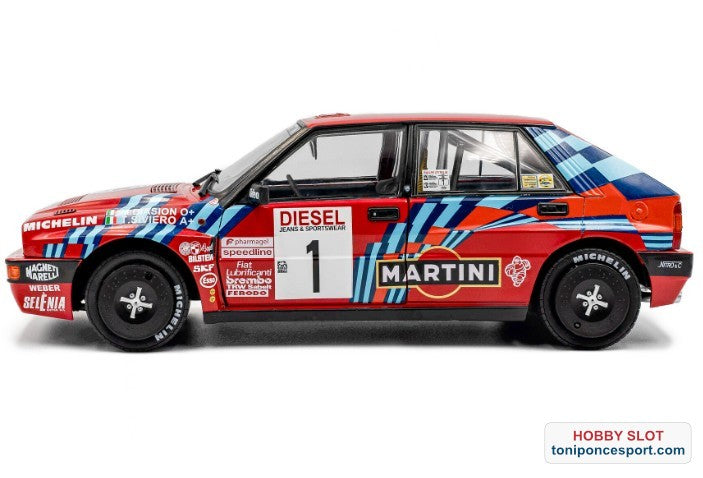 Lancia Delta HF Integrale Rally San Remo 1989 #1 M.Biasion / T.Siviero