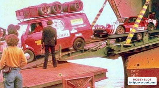 Fiat Ferrari Van + RST2001 + Ferrari Nº6 Tour de France 1981