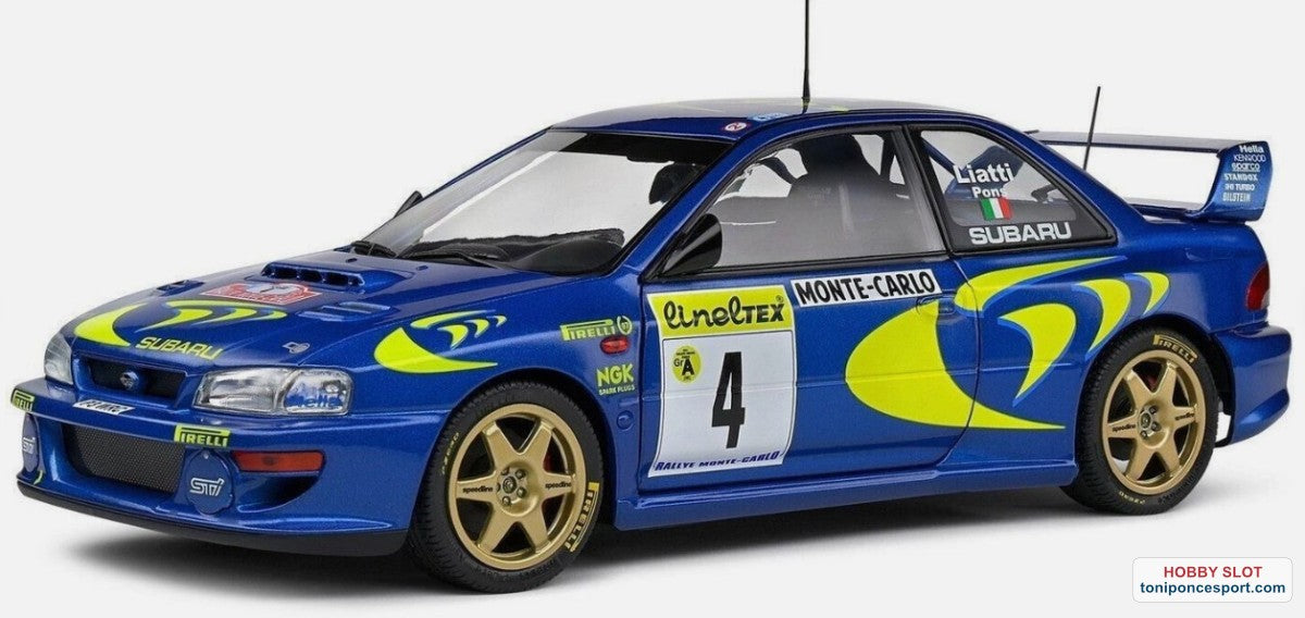 Subaru Impreza 22B Blue # P. Liatti Rally Montecarlo 1997