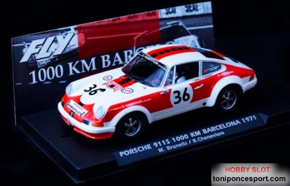 Porsche 911 S 1000Km de Barcelona 1971 M. Brunells / B. Cheneviere