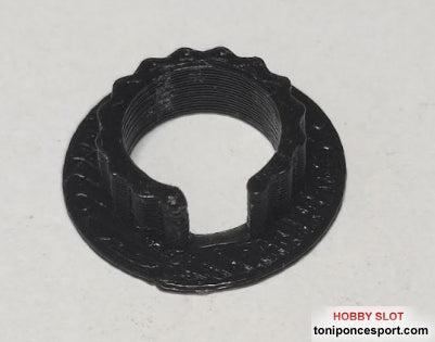 Polea estriada de 9,8mm de diámetro compatible con las poleas scaleauto con buje de 7,1mm