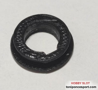 Polea lisa de 10mm de diámetro compatible con scaleauto con buje de 7,1mm