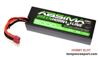 Bateria LiPo Stick Pack 11,1 V-45C 5000 Hardcase (T-Plug)