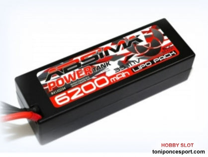 Bateria Power Tank Lipo 11,1V.-60C 6200 Hardcase (XT90-Plug)