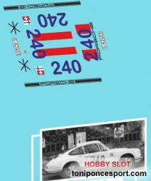 Calca Porsche 911 Toivonen Targa Florio 1969