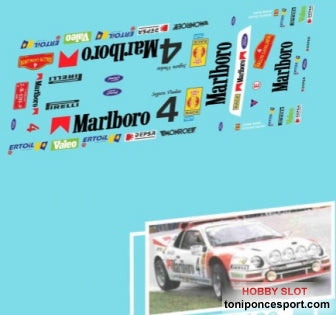 Calca Ford RS 200 Marlboro Zanini 1/43