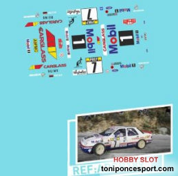 Calca Ford Sierra 3v Mobil1 Delecour Montecarlo 1992