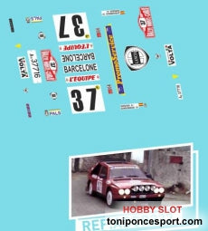 Calca Lancia Delta S4 Sunsundegui Montecarlo 1986