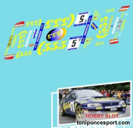 Calca Subaru Impreza 555 Rallye Catalunya 1995 Carlos Sainz - Luis Moya 1/32