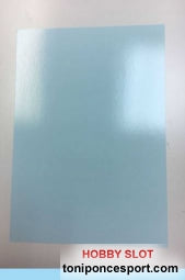 Papel de calca LASER transparente impresoras con blanco (x1)