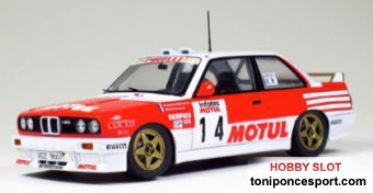 BMW M3 E30 Tour de Corse rally 4th Chatriot and Perin 1988