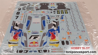 Calca Volkswagen Polo R WRC "Ogier / Latvala / Mikelsen"