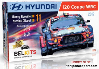 Hyundai i20 Coupe WRC Winner Rallye Tour de Corse 2019 Thierry Neuville - Nicolas Gilsoul
