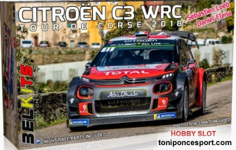 Citroen C3 WRC Sébastien Loeb / Daniel Elena Winner Tour de Corse 2018