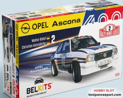 Opel Ascona 400 Rallye Monte-Carlo 1982 W. Rohrl - C. Geistdorfer