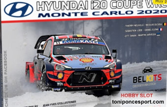 Hyundai i20 WRC 2020 Rally Montecarlo - Hyundai Shell Mobis WRT