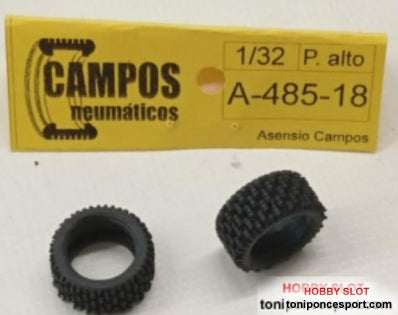 Neumaticos Tallados Palma Normal Multitaco Esp. 1/24 (x2)