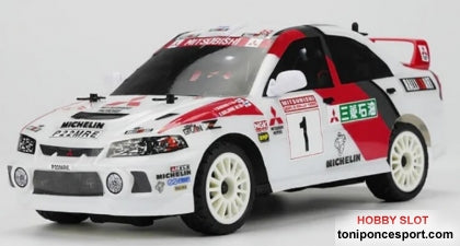CARISMA GT24 MITSUBISHI LANCER EVOLUTION 4 1/24 MICRO RTR - Brushless