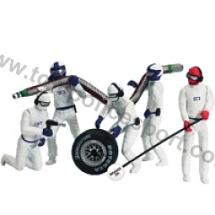 Figuras Macanicos Formula 1 Blancos
