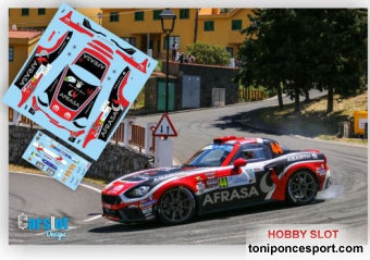 Calca Fiat Abarth 124 Rallye Islas Canarias 2018 "A. Monardi - R. Sanjuan "