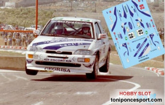 Calca Ford Escort RS Cosworth Rallye El Corte Ingles 98 "Flavio Alonso - P. Benitez"