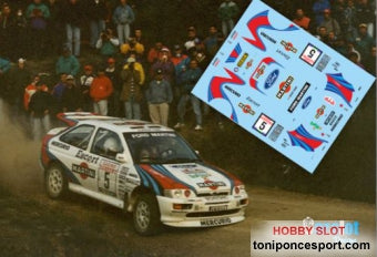 Calca Ford Escort RS Cosworth Rallye San Remo 95 "F. Cunico - Evangelini"