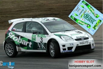 Calca Ford Fiesta S1600 Rallye BRC Live "R. Kresta - P. Gross"