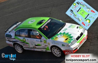 Calca Skoda Octavia Kit-Car Rallye de Canarias 2015 "Raul Quesada - P. Dguez" 1/32