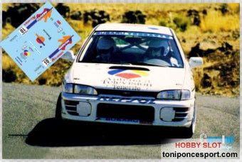 Calca Subaru Impreza Rallye de Maspalomas 94 "J.L. Cruz - A. Castro"