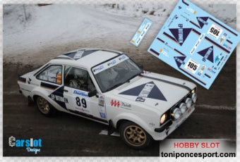 Calca Ford Escort Rallye Arctic Lapland "M. Diaz - Diego San Juan"