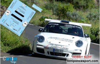 Calca Porsche 911 GT3 Rallye La Palma 2015 "Miguel Fuster - Nacho Aviño"