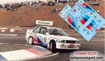 Calca BMW M3 Rallye El Corte Ingles 95 Fredi Sarmiento - C. Martel 1/32