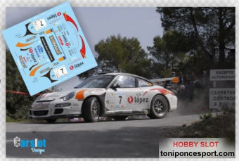 Calca Porsche 911 GT3 Rallye Vila Joiosa 2009 "Manuel Aviño - Nacho Aviño"