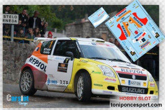 Calca Suzuki Swift S1600 Rallye Ourense 2015 "Miguel Fuster - Nacho Aviño"