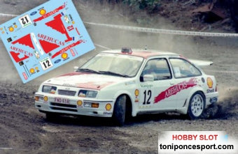 Calca Ford Sierra RS Cosworth Rallye El Corte Ingles 90 "Luis Monzon - A. Rguez." 1/32