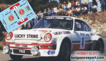 Calca Porsche 911 SC GR.4 Lucky Rallye Isla de Gran Canaria 1986 "Medardo Perez - J. J. Alonso"