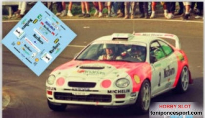 Calca Toyota Celica Rally El Corte Ingles 1997 J. Kankkunen - J. Repo 1/32