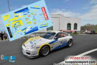 Calca Porsche 997 GT3 Rallye Islas Canarias 2018 E. Cruz - Y. Mujica - 1/32