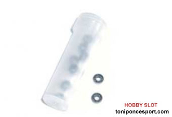 Rodamientos precision bolas acero inox. Z 1,7 x 2,5 x 6 (x10)