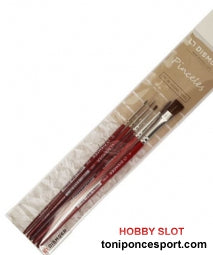 Set 5 Pinceles Dismoer Hobby