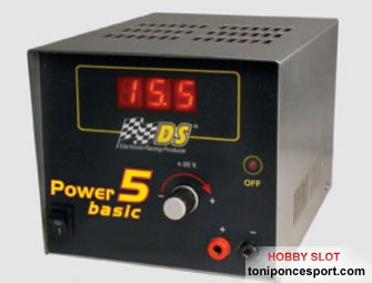 Fuente Alimentación DS-Power5 Básica Ajustable Digitalmente desde 4 a 20 V., 100VA.