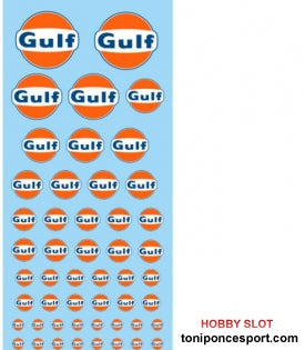 Calca Genéricas Logos Gulf 1/32