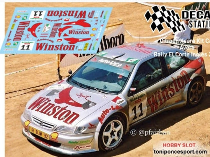 Calca Citroen Xsara Kit Car Rallye El Corte Ingles 2001 R. Avero - C. del Barrio 1/32