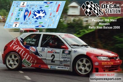 Calca Peugeot 306 Maxi Kit Car Rallye Rias Baixas 2000 Monzón