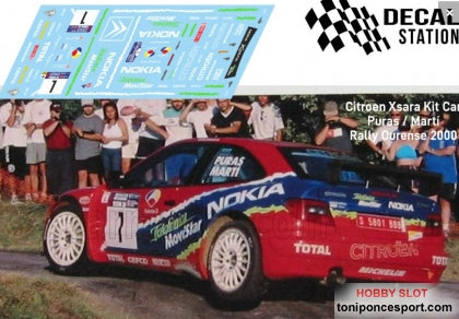 Calca Citroen Xsara Kit Car Rallye Ourense 2000 Puras 1/32