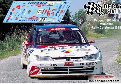 Calca Peugeot 306 Maxi Kit Car Rallye de Catalunya 98 Muniente