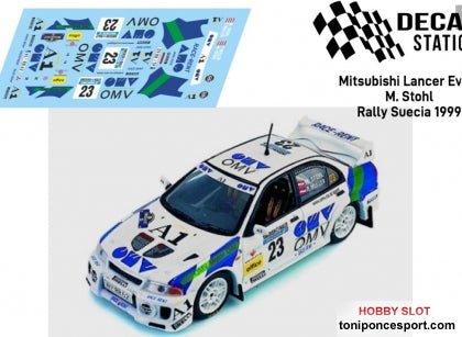 Calca Mitsubishi Evo V Rallye de Suecia 1999 Stohl