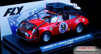 PORSCHE 911S CARRERA LONDON-SYDNEY 1968 S. ZASADA