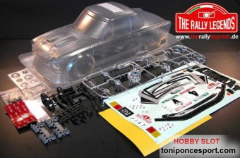 Fiat 124 Abarth 1975 4WD Rally ARTR 2,4G. Transparente