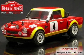 Fiat 124 Abarth 1975 4WD Rally ARTR 2,4G.